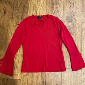 Michelle Nicole Red Sweater